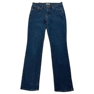 Y2K Levis 505 Straight Leg Jeans, Dark Indigo Wash